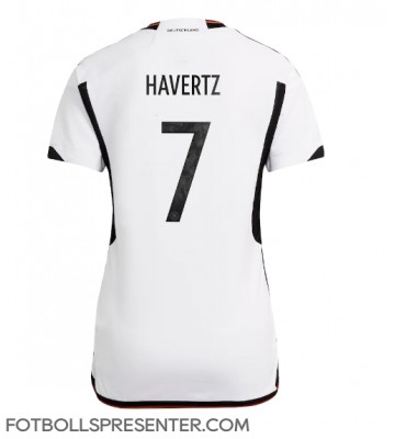 Tyskland Kai Havertz #7 Hemma Matchtröja Dam VM 2022 Kortärmad